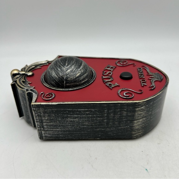 Gemmy Halloween Animatronic Eyeball Doorbell w/ Light & Sounds Multiple Phrases - Picture 6 of 11